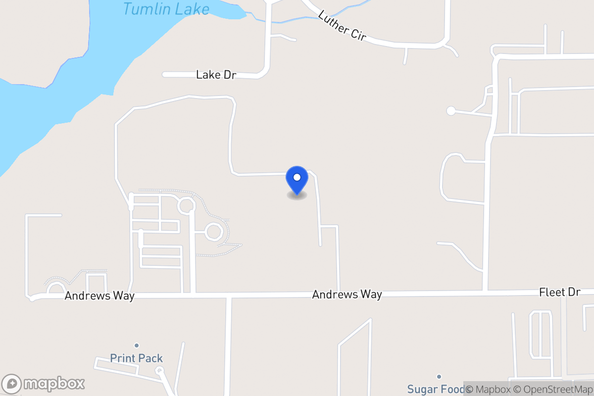 Map of 285 Andrew Way