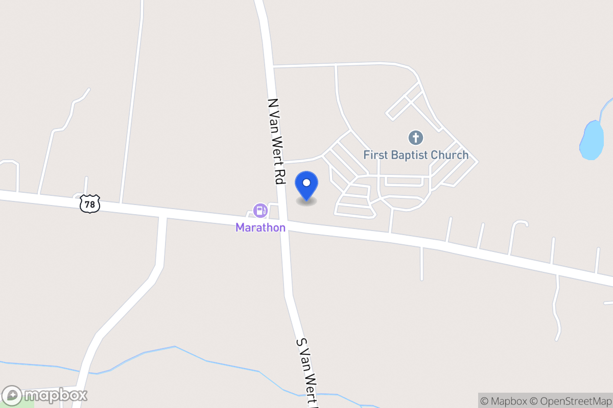 Map of 1509 W 78 Hwy