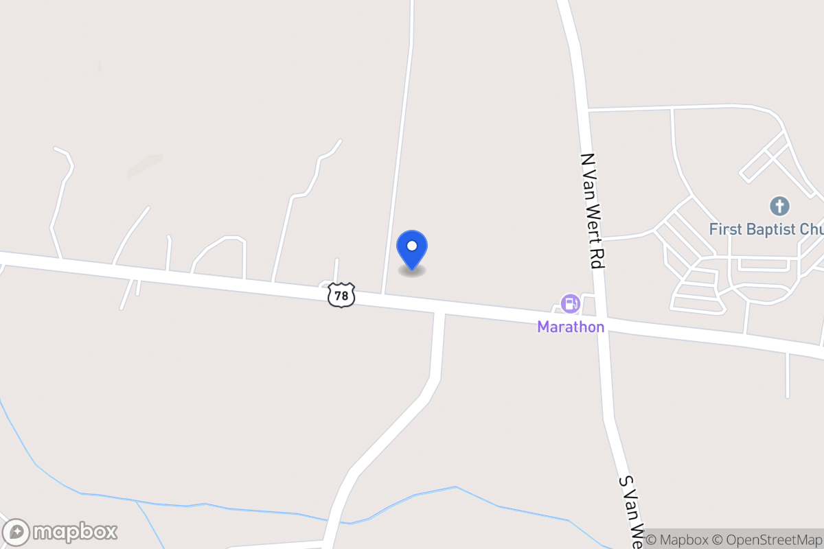 Map of 1651 W 78 Hwy