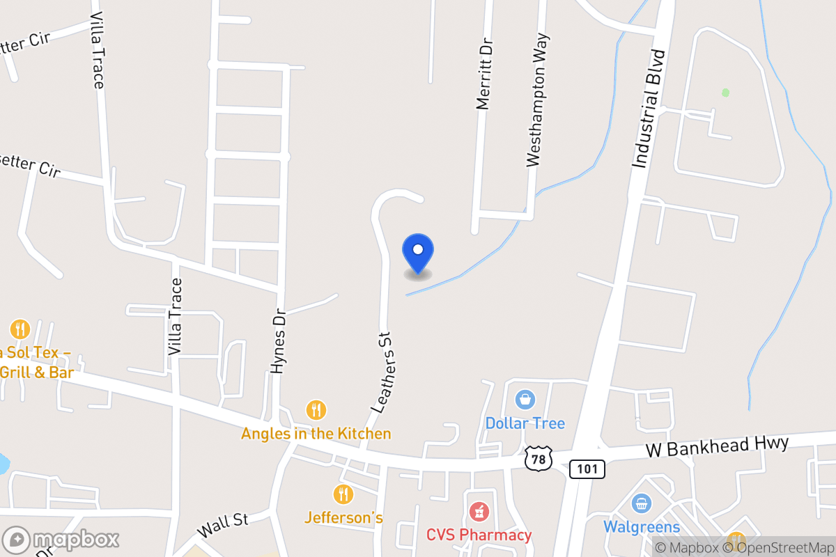 Map of 757 W Bankhead Hwy