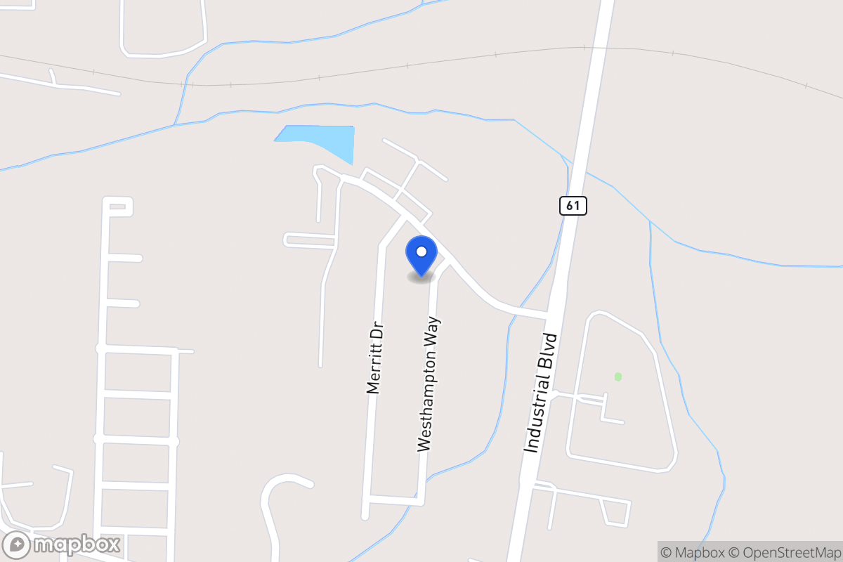 Map of 1126 Westhampton Way