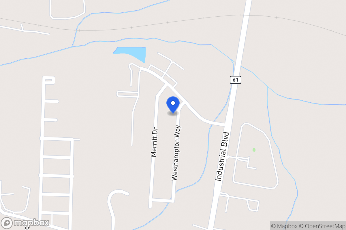 Map of 1130 Westhampton Way