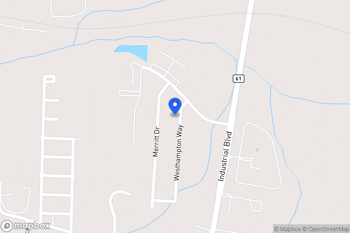 Map of 1132 Westhampton Way