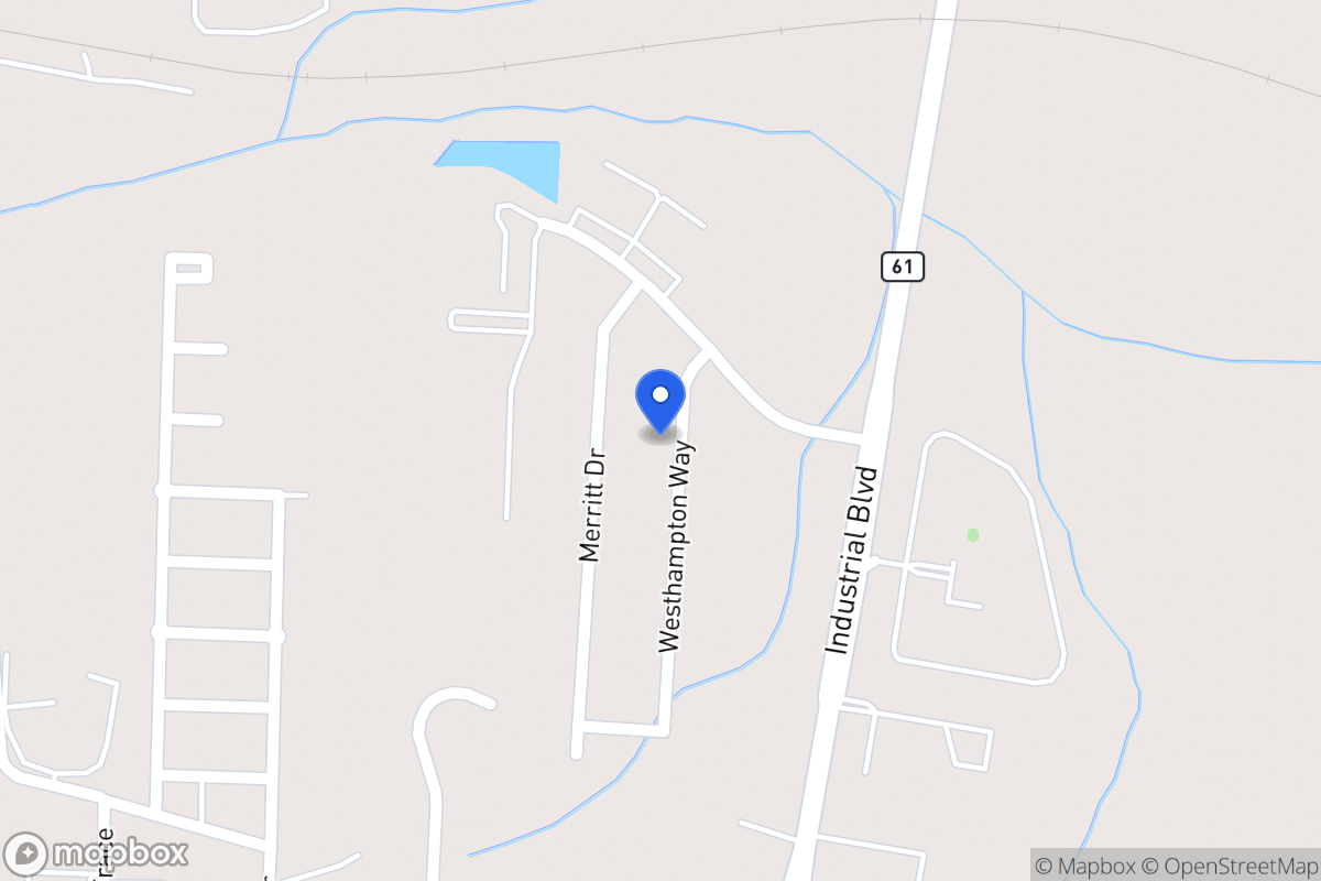 Map of 1138 Westhampton Way