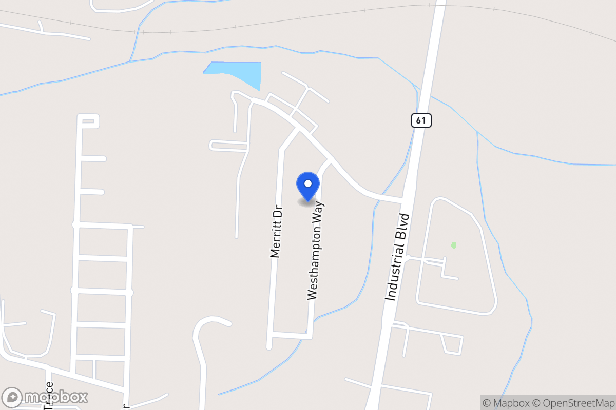 Map of 1140 Westhampton Way