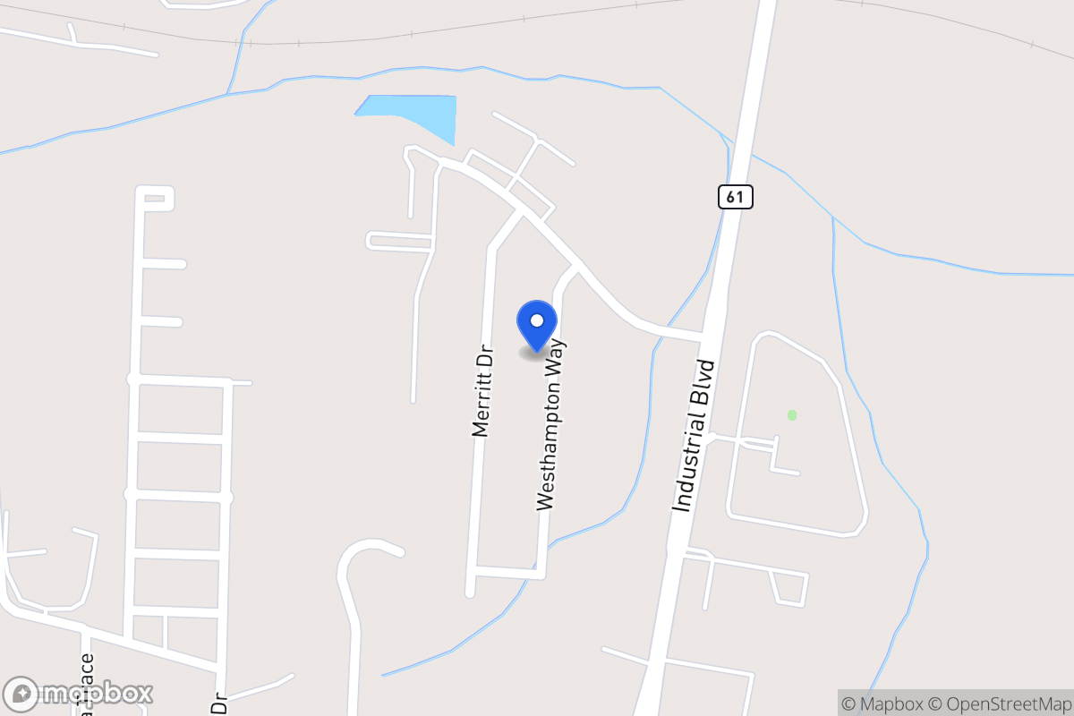 Map of 1144 Westhampton Way