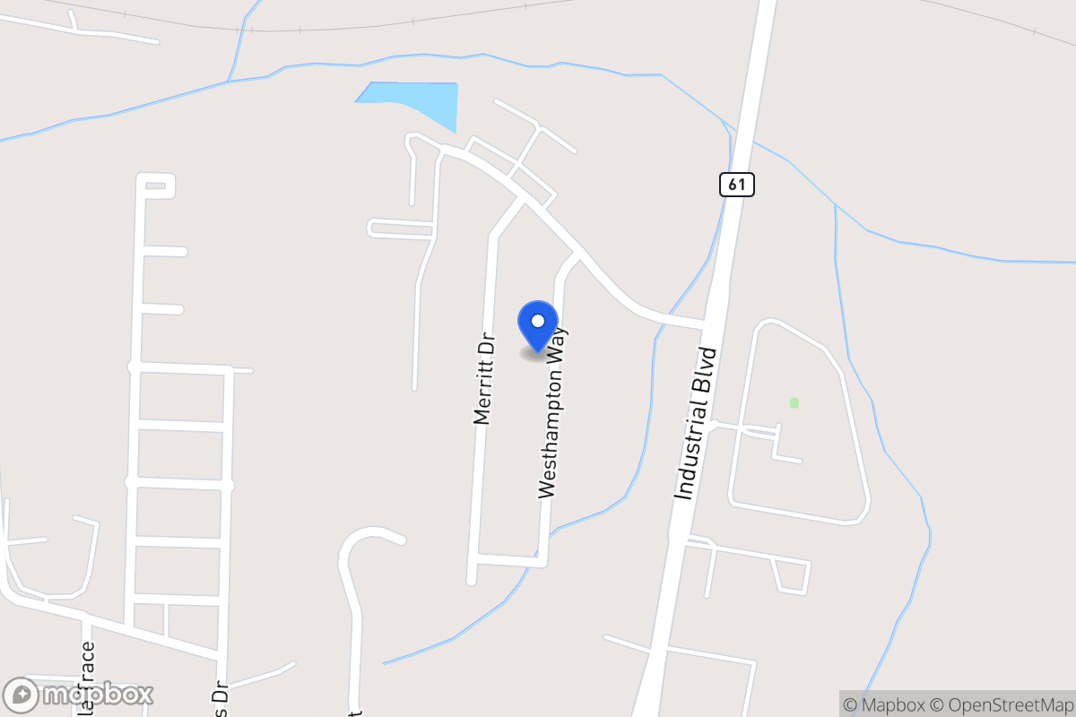 Map of 1148 Westhampton Way
