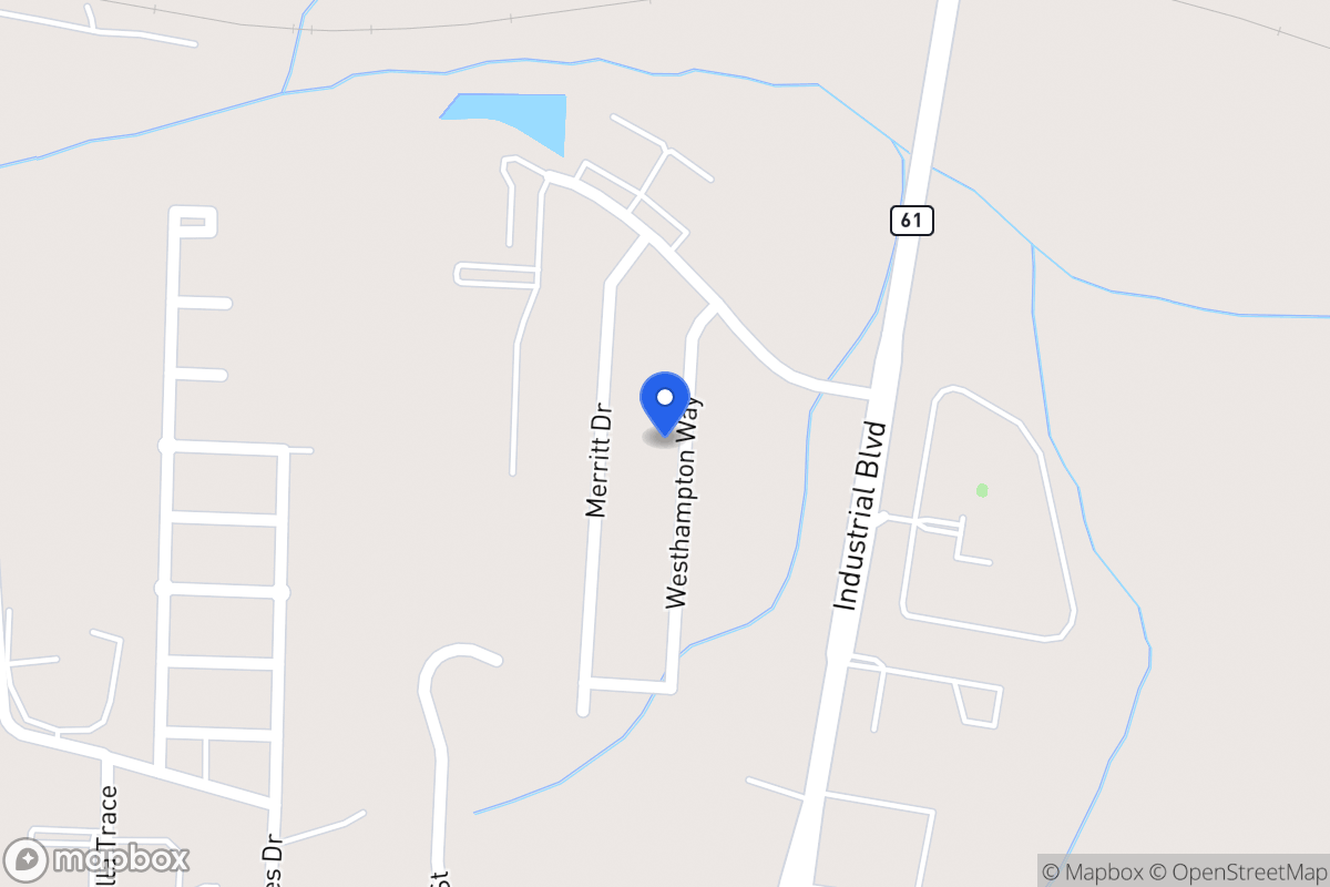 Map of 1150 Westhampton Way