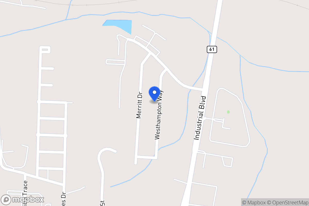 Map of 1152 Westhampton Way