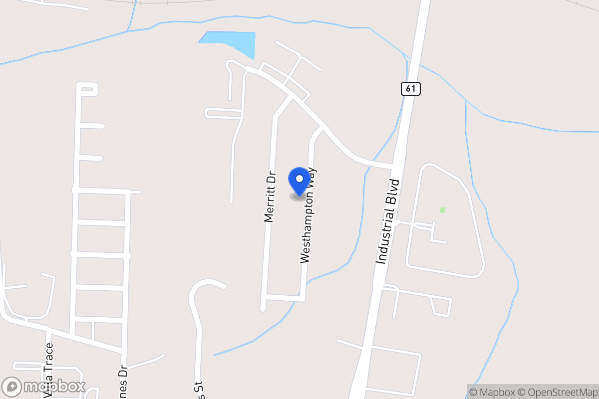 Map of 1154 Westhampton Way