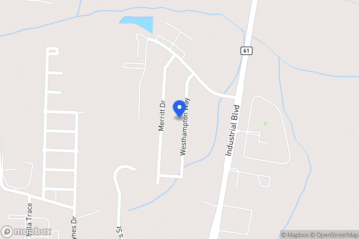 Map of 1156 Westhampton Way