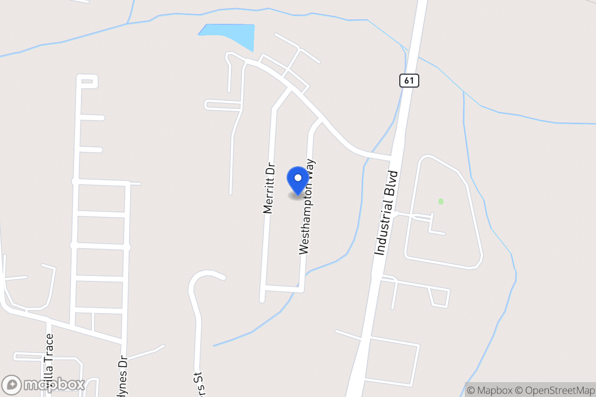 Map of 1158 Westhampton Way