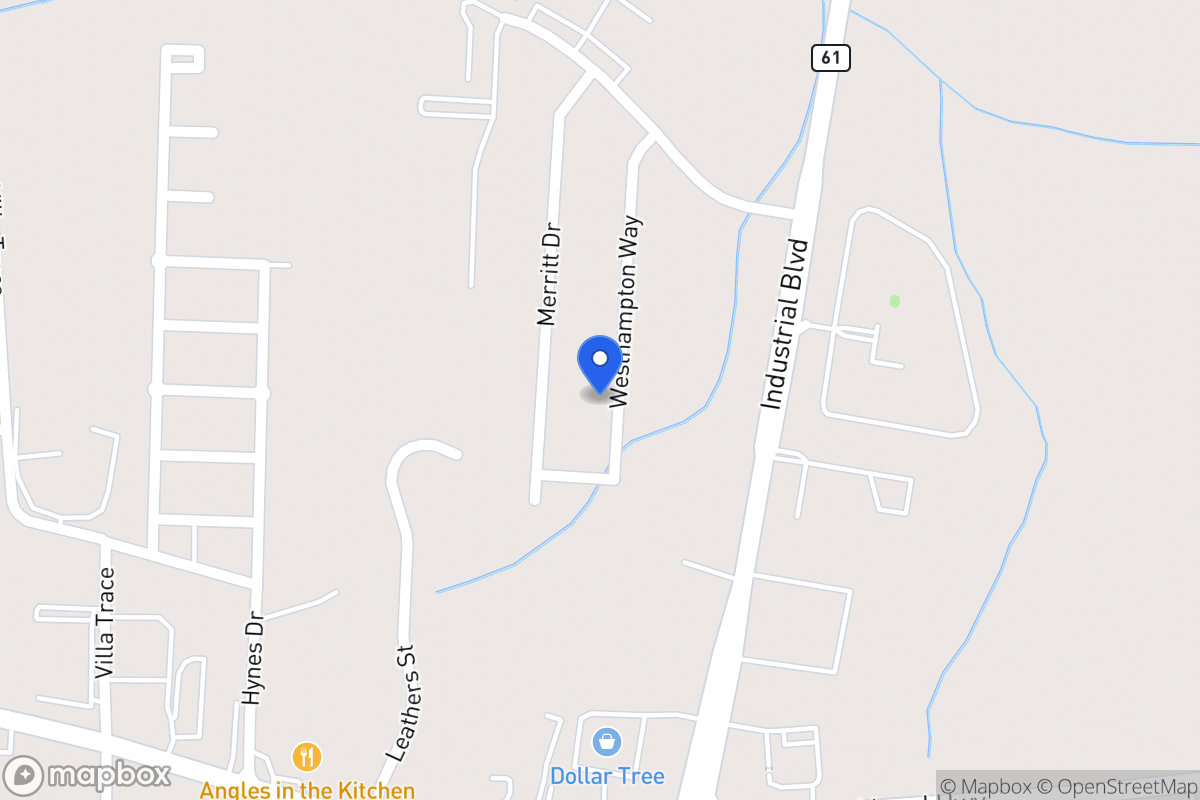 Map of 1184 Westhampton Way