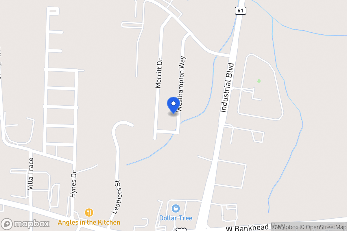 Map of 1188 Westhampton Way