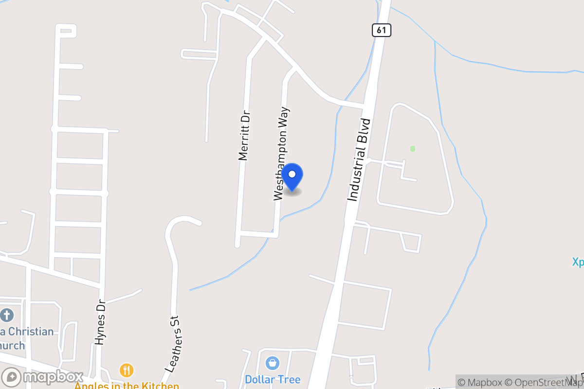 Map of 1181 Westhampton Way