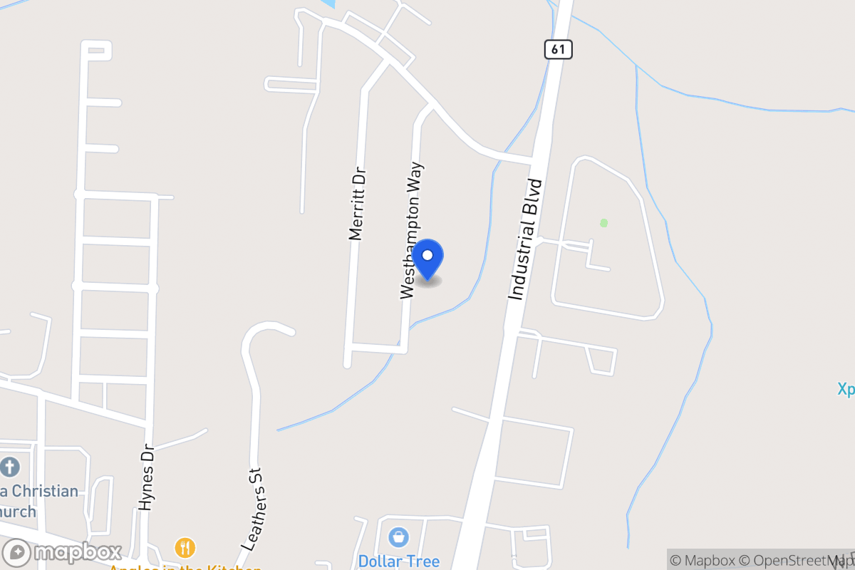 Map of 1179 Westhampton Way