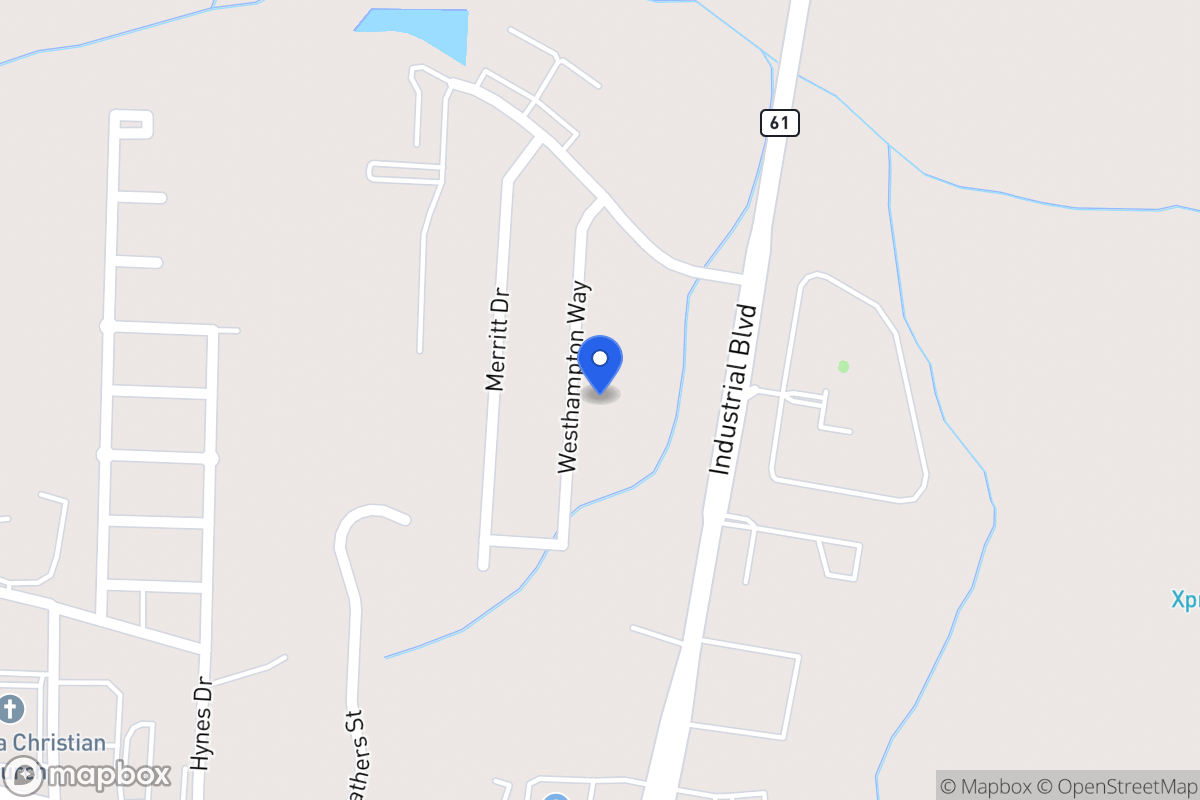 Map of 1167 Westhampton Way