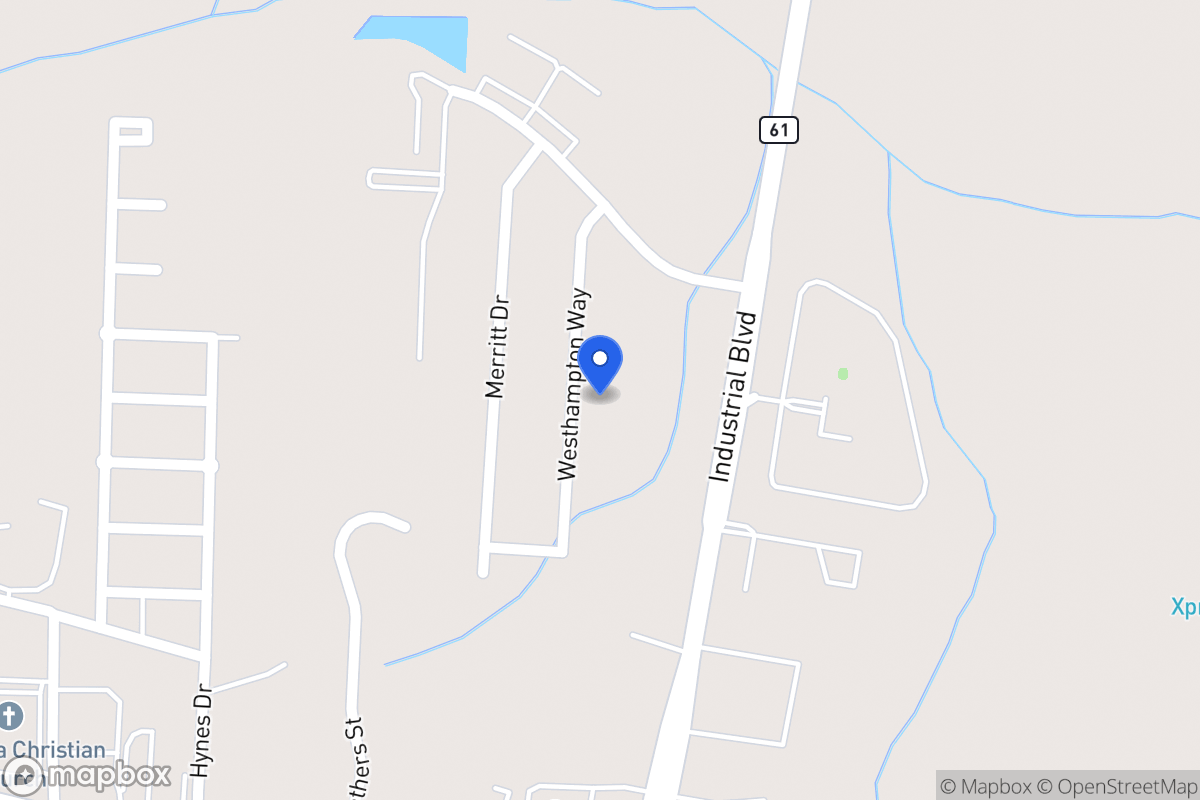 Map of 1165 Westhampton Way