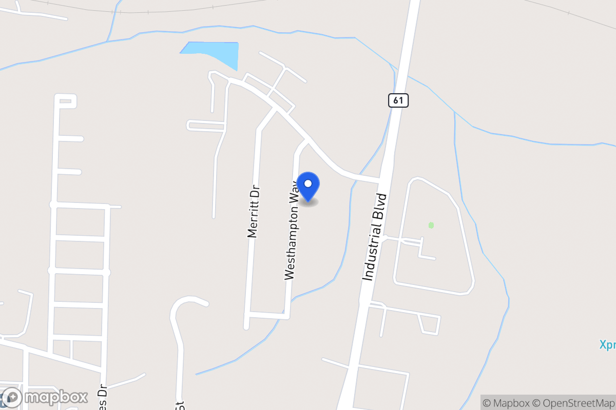 Map of 1149 Westhampton Way