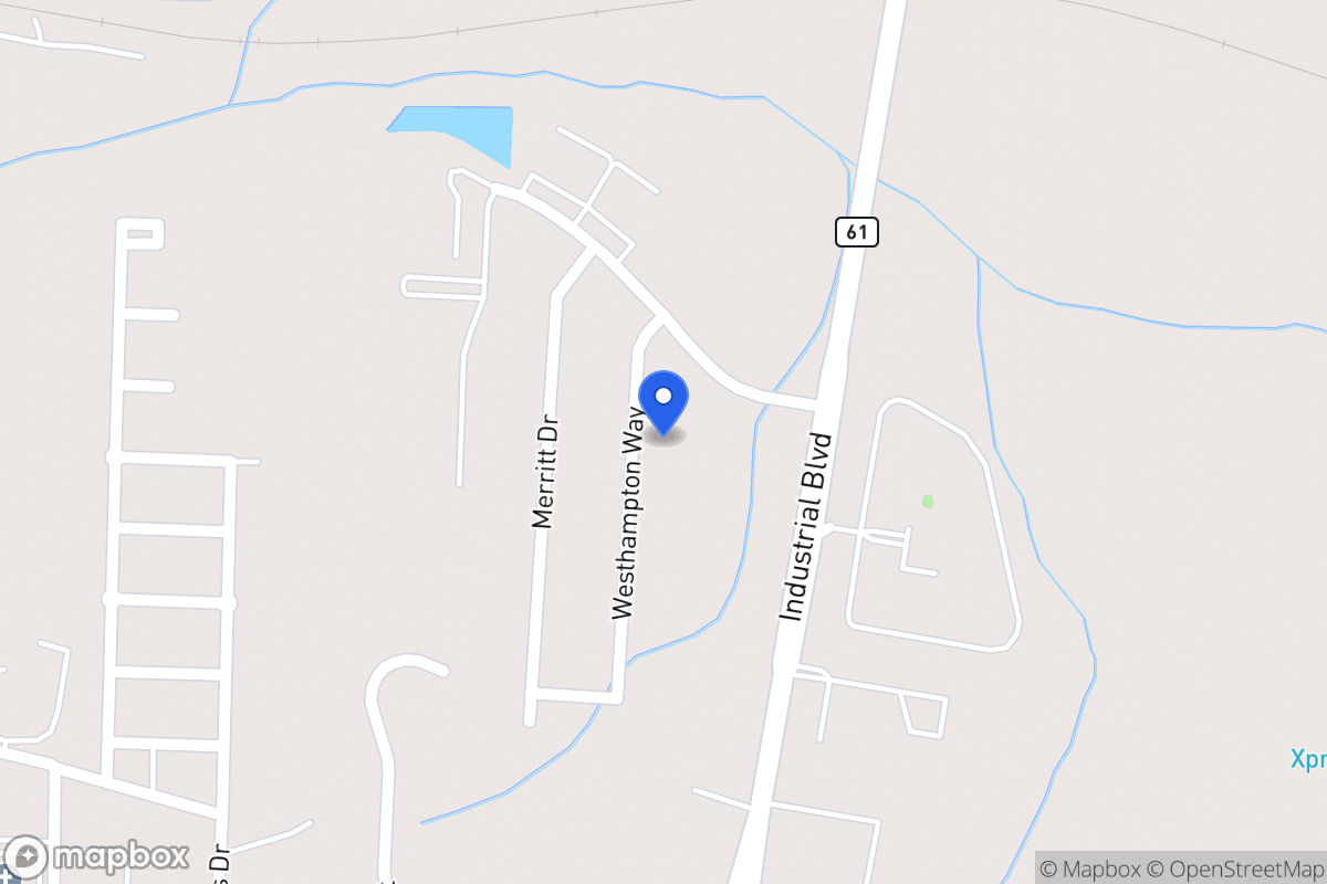 Map of 1145 Westhampton Way