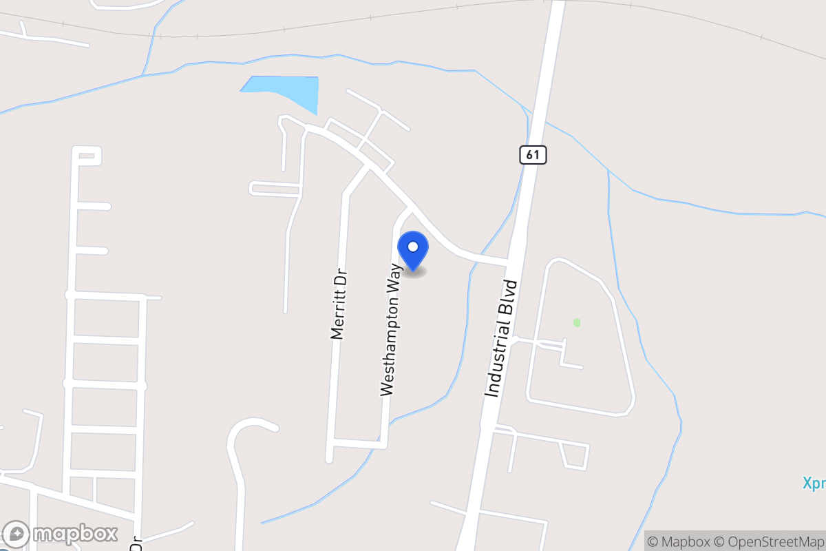 Map of 1141 Westhampton Way