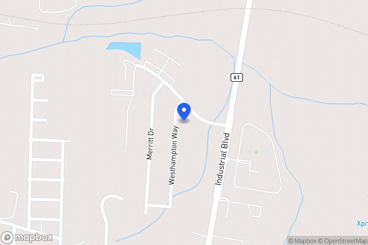 Map of 1135 Westhampton Way