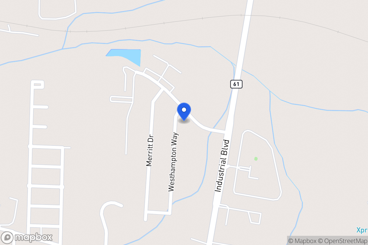 Map of 1129 Westhampton Way