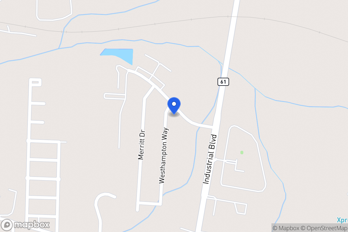 Map of 1127 Westhampton Way