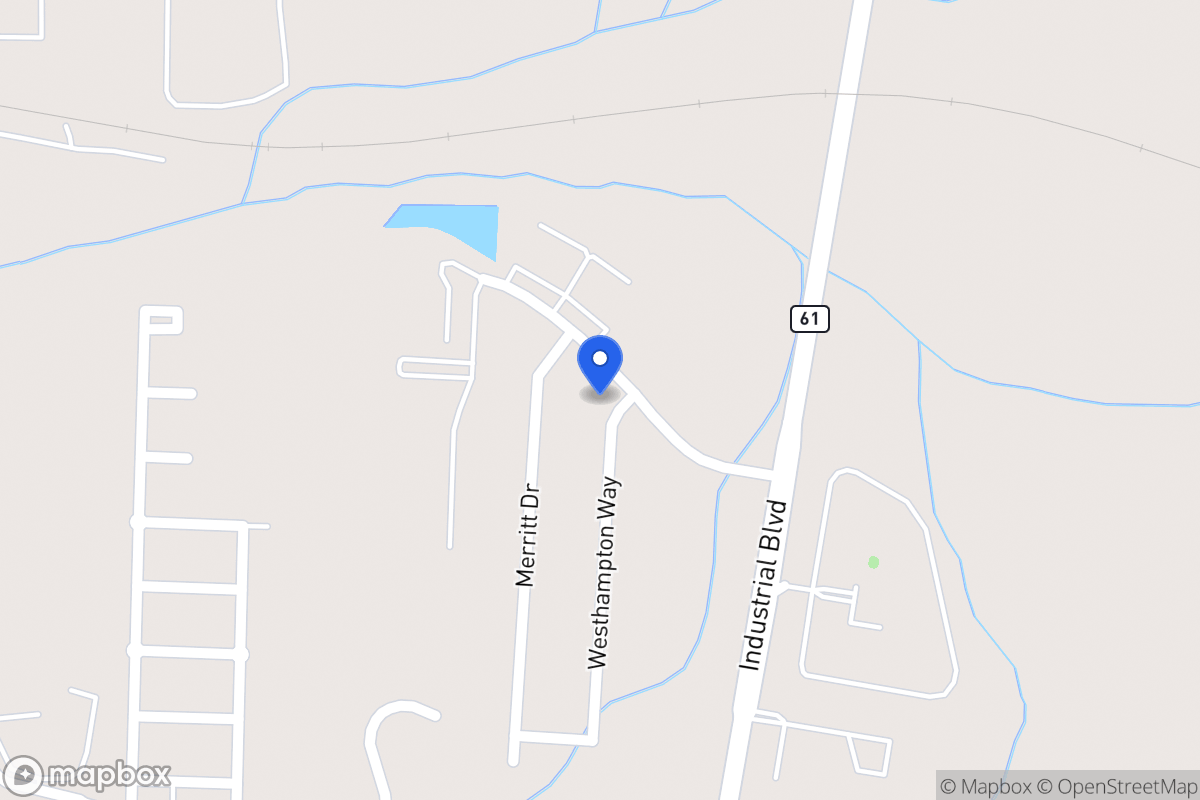 Map of 46 Leggett Dr