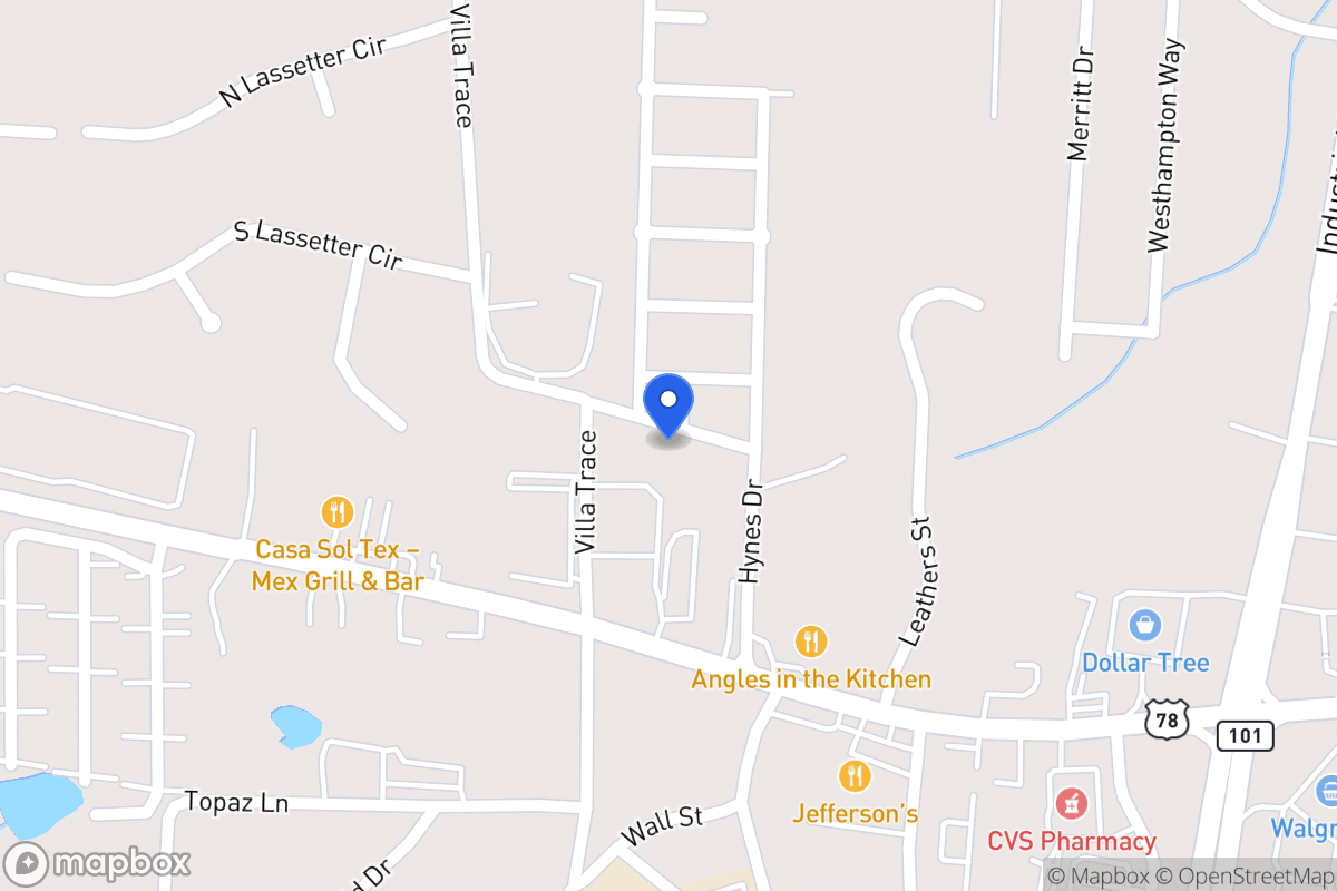 Map of 112 Beckles Rd