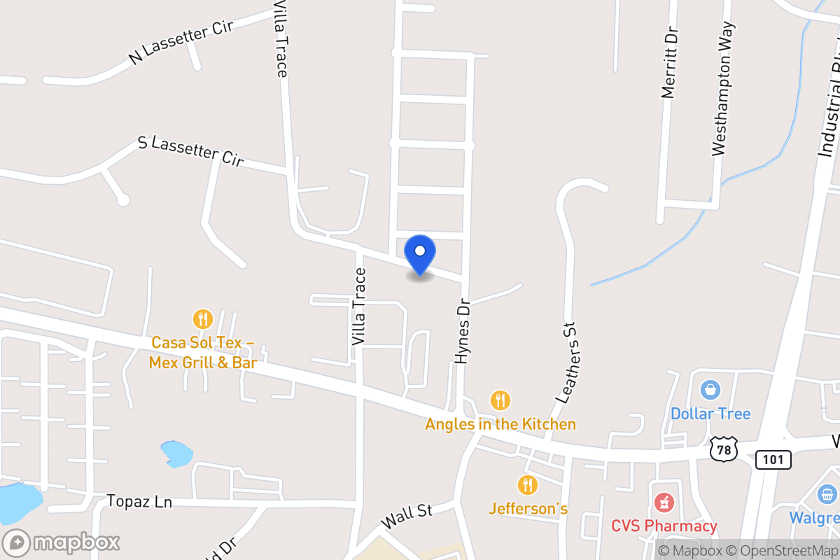 Map of 116 Beckles Rd