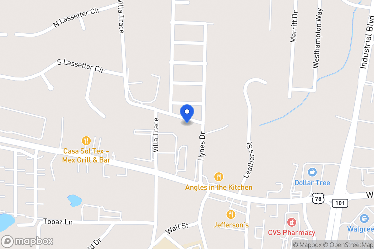 Map of 120 Beckles Rd