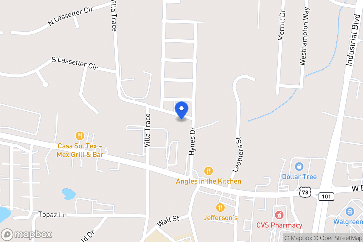 Map of 122 Beckles Rd