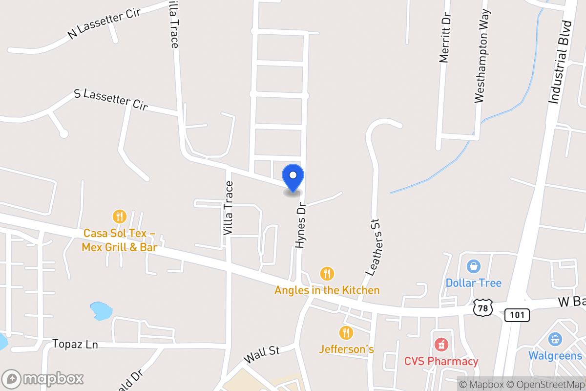 Map of 128 Beckles Rd