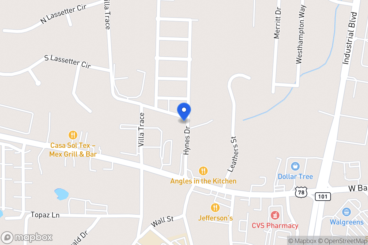 Map of 130 Beckles Rd