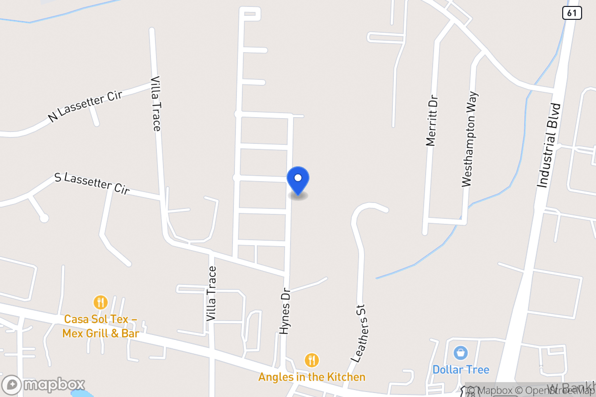 Map of 337 Hynes Dr