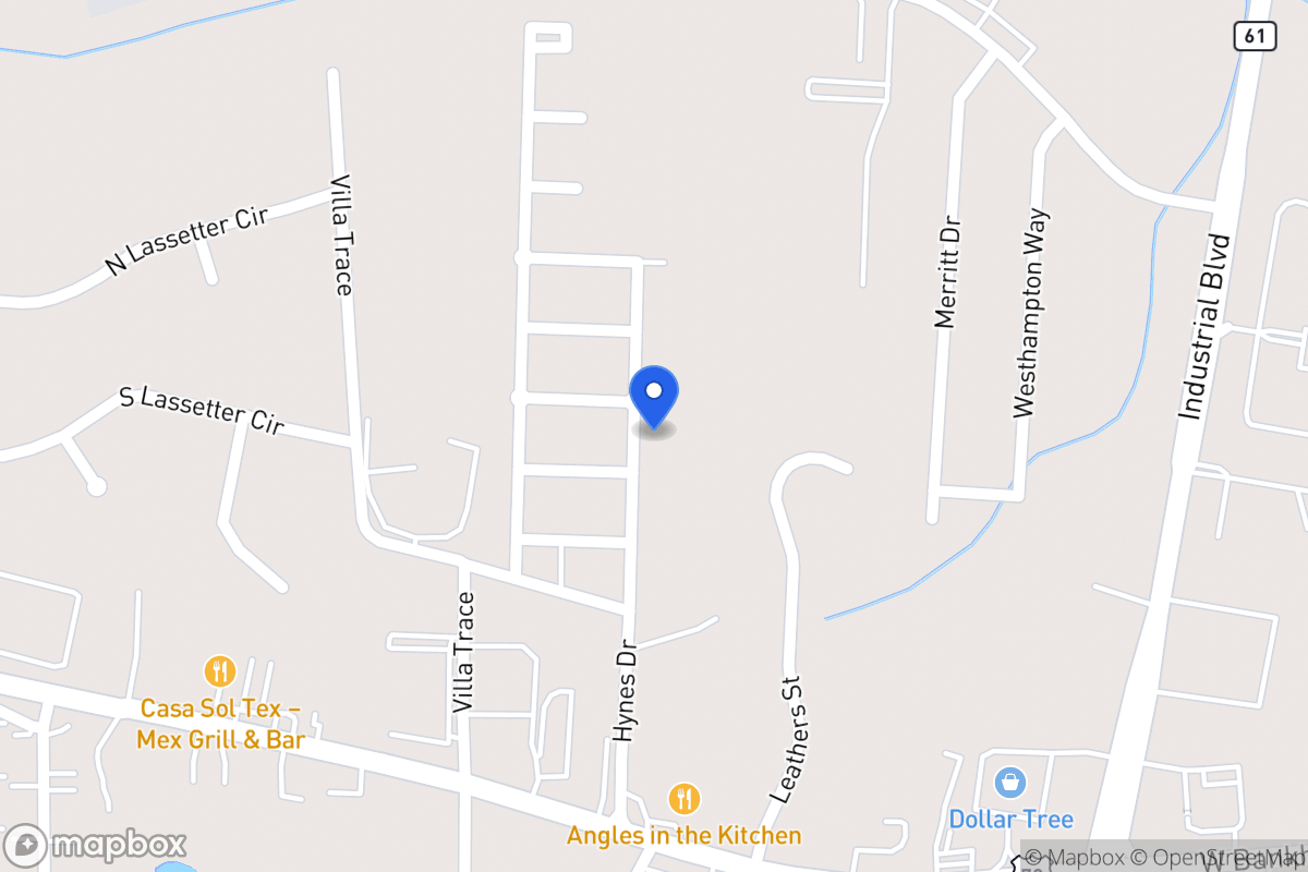 Map of 339 Hynes Dr