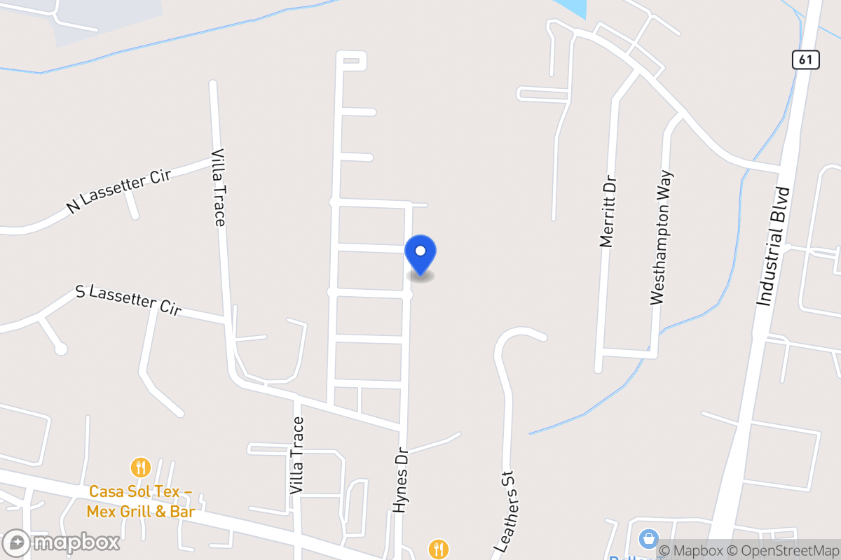 Map of 351 Hynes Dr