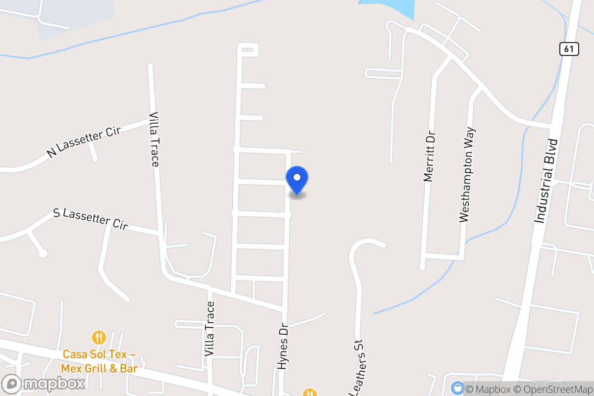 Map of 355 Hynes Dr