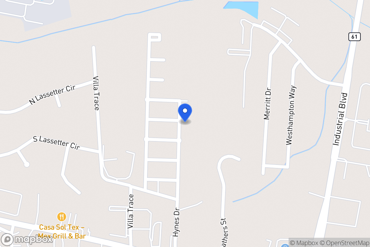 Map of 359 Hynes Dr