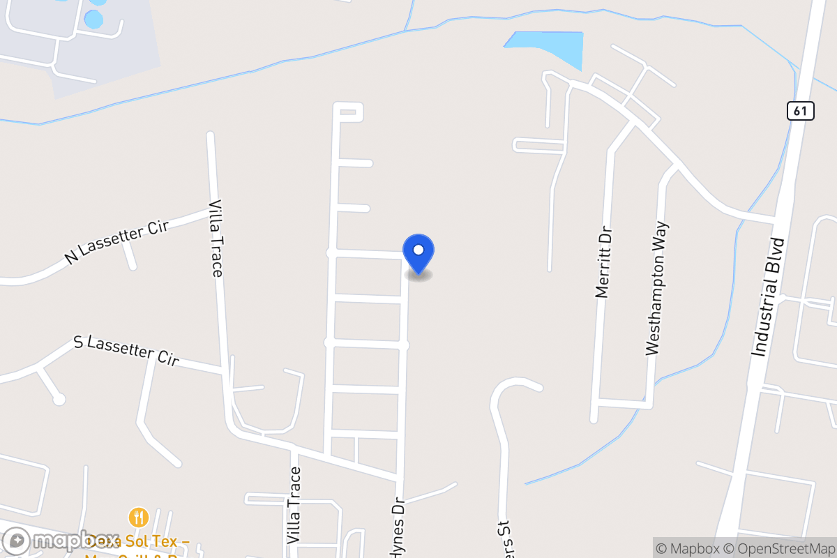 Map of 369 Hynes Dr