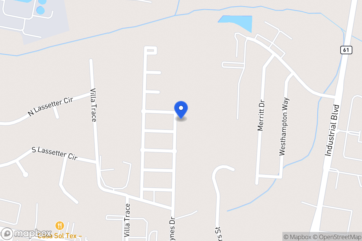 Map of 371 Hynes Dr