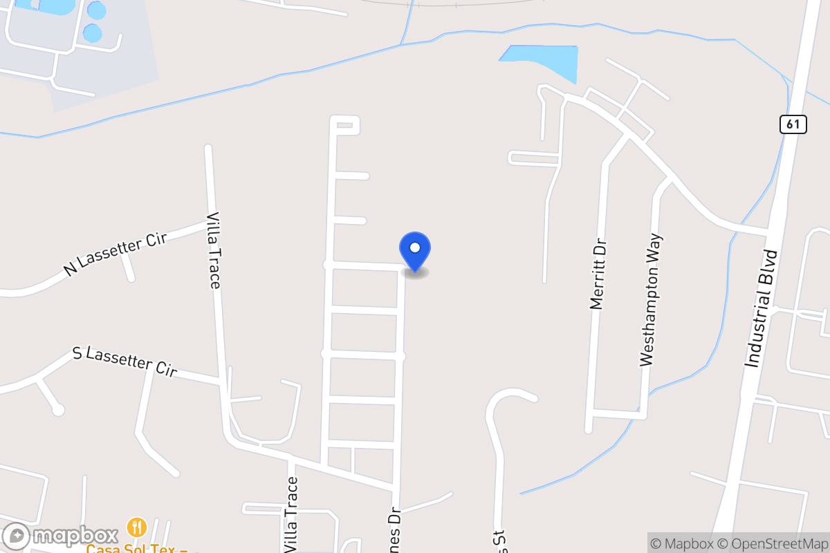 Map of 375 Hynes Dr