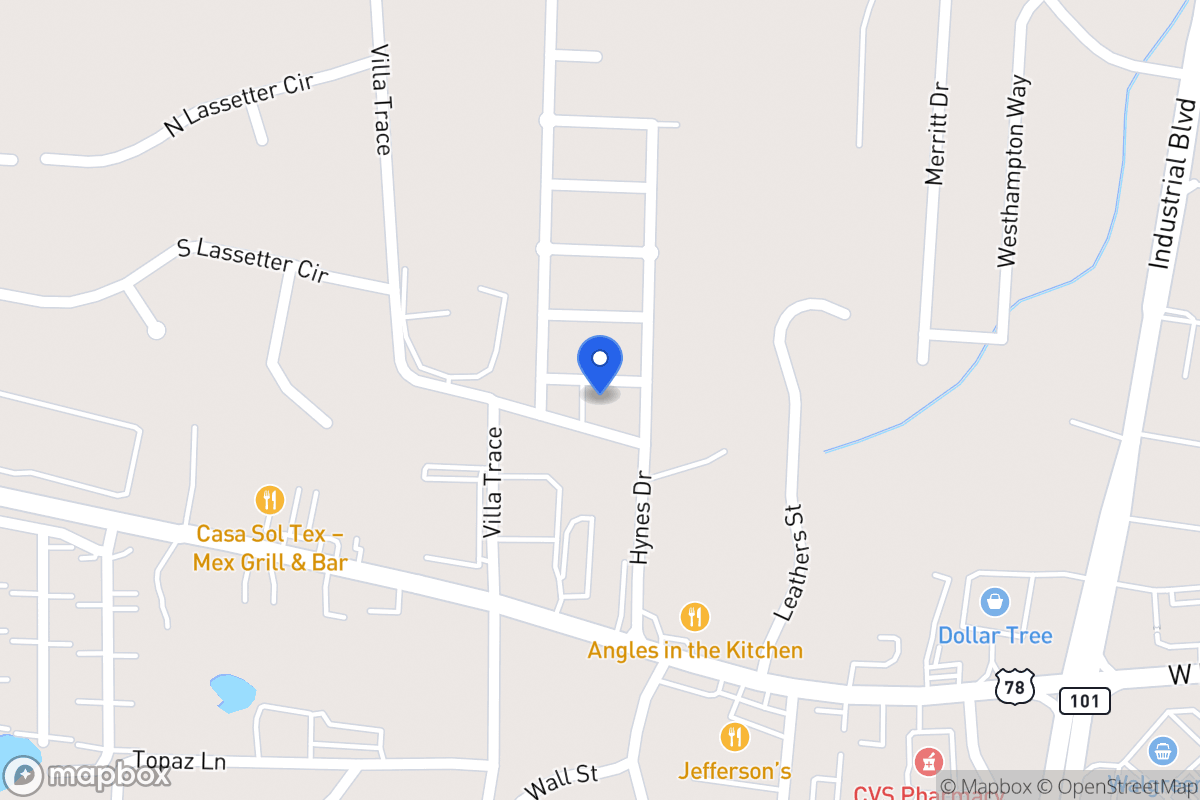 Map of 107 Feeney Lane
