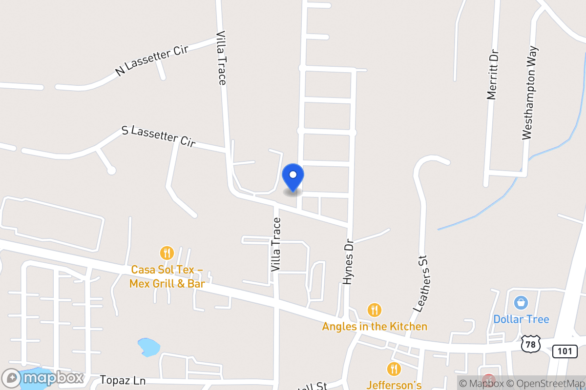 Map of 204 Gillis Way