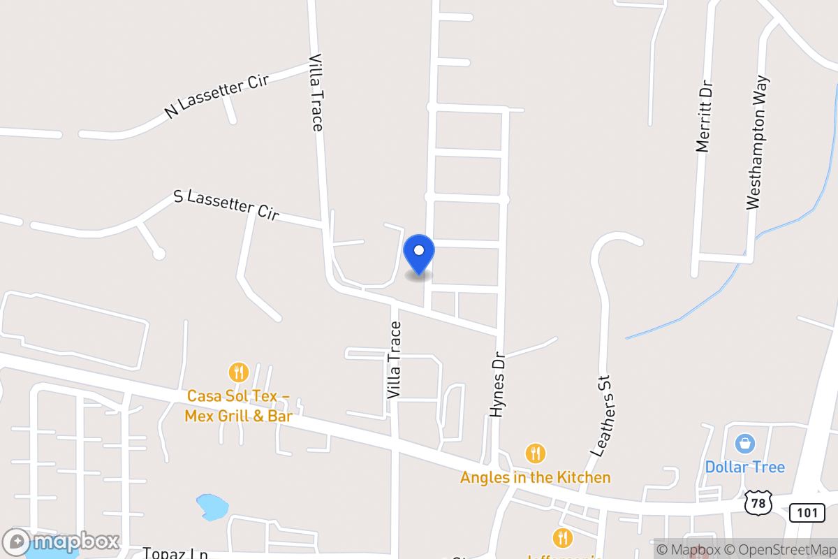 Map of 208 Gillis Way