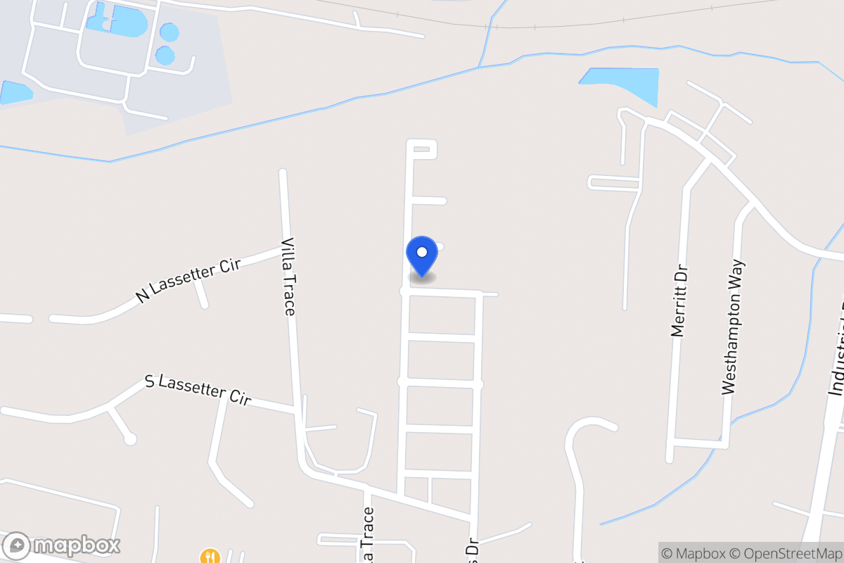 Map of 703 Hargrave Dr