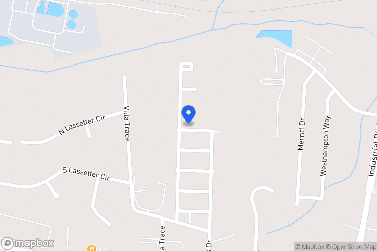 Map of 705 Hargrave Dr