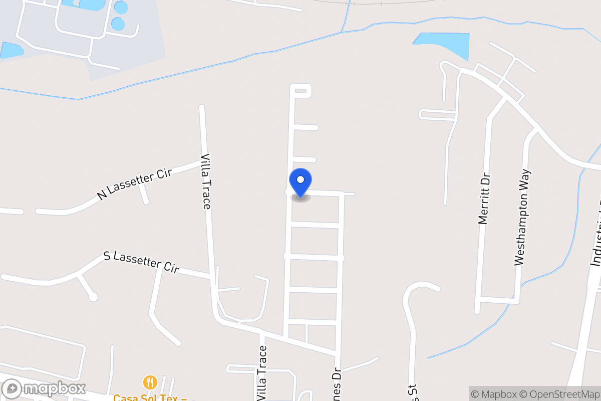 Map of 702 Hargrave Dr