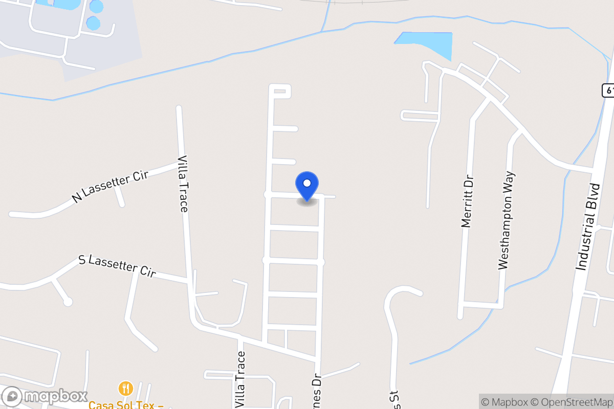 Map of 716 Hargrave Dr